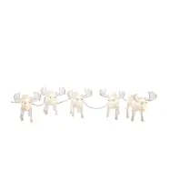 Små älgar LED 5st, akryl