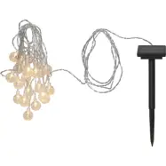 Solcellsslinga Globini 2cm, Transparent