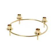 Adventsljusstake Mano guld