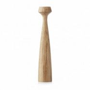 Applicata Blossom Lily ljusstake 24,5 cm Oiled oak