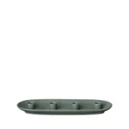 Blomus - Vela Ljusstake Oval Agave Grön