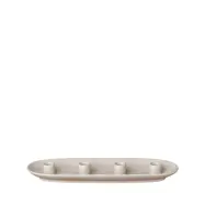 Blomus - Vela Ljusstake Oval Moonbeam