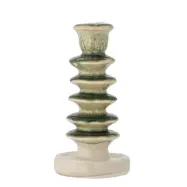 BLOOMINGVILLE Cole ljusstake, grön, stengods