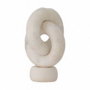 Bloomingville Goa ljusstake 20 cm White marble