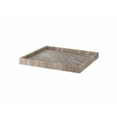 Bloomingville - Majsa Bricka L35 Brown Marble