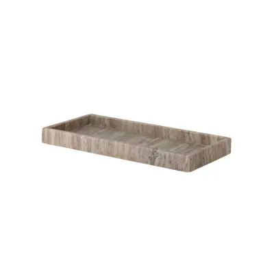 Bloomingville - Majsa Bricka L38 Brown Marble