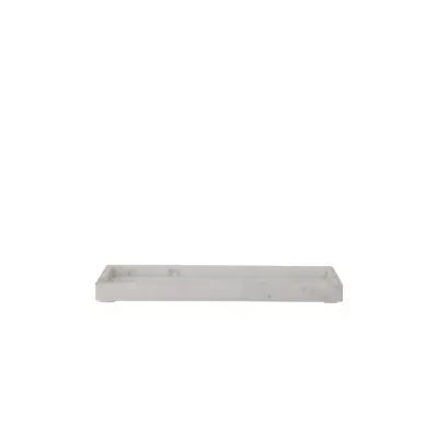 Bloomingville - Majsa Bricka L38 White Marble