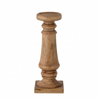 BLOOMINGVILLE Noore Piedestal Ljusstake, Natural, Mango