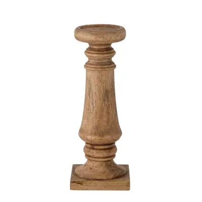 BLOOMINGVILLE Noore Piedestal Ljusstake, Natural, Mango