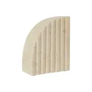 Bokstöd Travertine Beige
