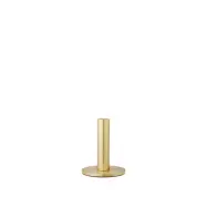 BROSTE COPENHAGEN Maro ljusstake - mässingsfinish aluminium (H:9,5)