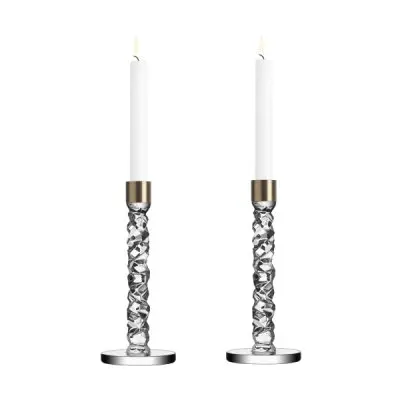 Carat Ljusstake 2-pack, Mässing