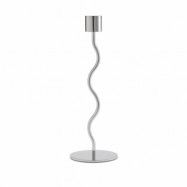 Cooee Design Curved ljusstake 23 cm Stainless Steel