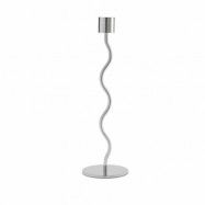 Cooee Design Curved ljusstake 26 cm Stainless Steel