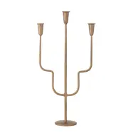 CREATIVE COLLECTION Kalla Ljusstake, M&auml;ssing, Metall