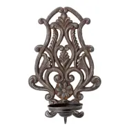 CREATIVE COLLECTION Renee Ljusstake Vägg, Grå, Metall