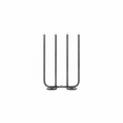 December 4 ljusstake, svart oxiderad järn 36cm