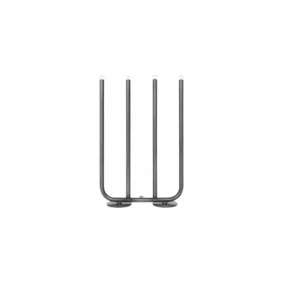 December 4 ljusstake, svart oxiderad järn 36cm