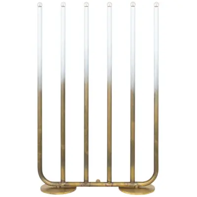 December 6 ljusstake, nysnö 50cm