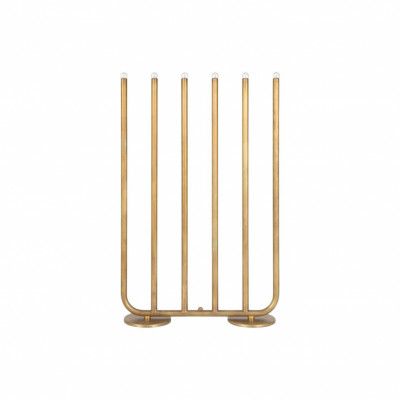 December 6 ljusstake, råmässing 50cm