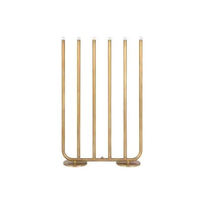 December 6 ljusstake, råmässing 50cm