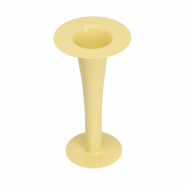 Design Letters Trumpet 2-i-1 vas och ljusstake 24 cm Yellow