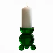 Ljusstake DT Kulan L Grön