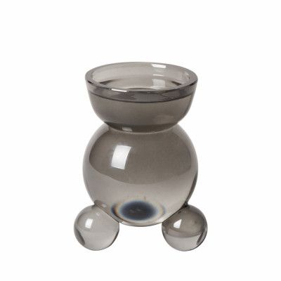 Designtorget Ljusstake Kulan L Grå