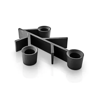 Eva Solo - TWIG ljusstake, svart, 20 x 14 cm, 3 lampor –