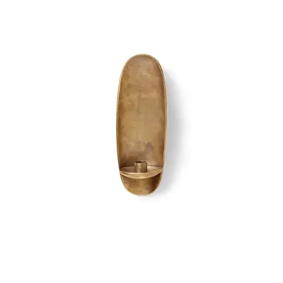 ferm LIVING - Agapé Wall Ljusstake Mässing