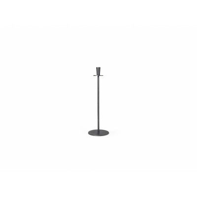 ferm LIVING - Hoy Casted Candle Holder Black