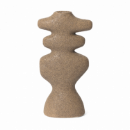 Ferm Living Yara ljusstake large Dark Sand