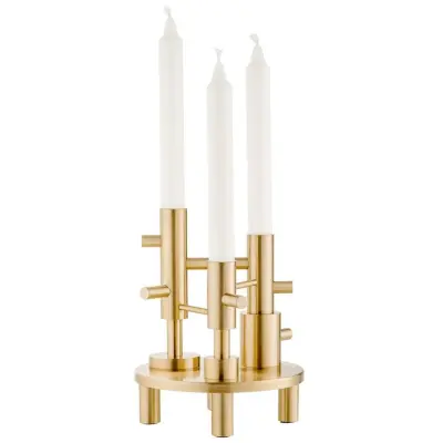 FRITZ HANSEN - Candleholder Large Brass