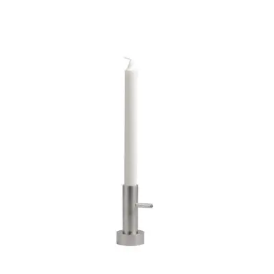 FRITZ HANSEN - Candleholder Single #1 Stainless Steel