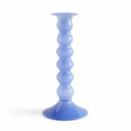 HAY Wavy ljusstake stor 21 cm Jade light blue