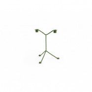HAY - Wire Candleholder Green