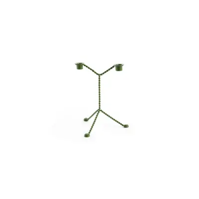 HAY - Wire Candleholder Green