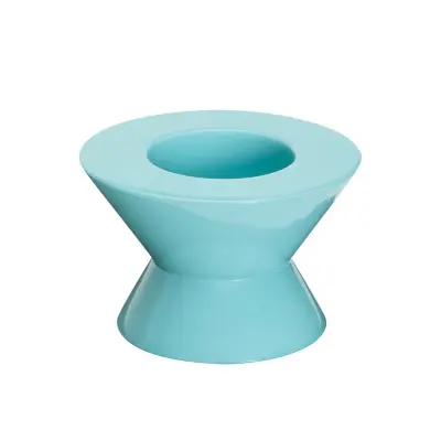 Hübsch - Två ljusstakar, blå, Ø 8 cm –