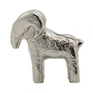 House Doctor Ram ljusstake 7 cm Antiksilver