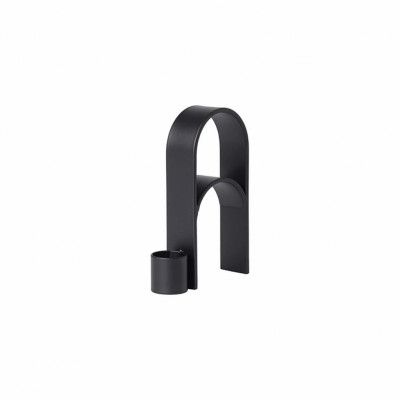 KRISTINA DAM STUDIO  Arch ljusstake Vol 3 - svart stål