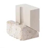 KRISTINA DAM STUDIO  Offset ljusstake Vol 2 - gr&aring; sandsten och travertin