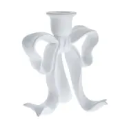Lene Bjerre Serafina bow ljusstake 19,7 cm Vit