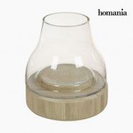 Ljusstakar Glas Trä - Pure Crystal Deco Samling by Homania