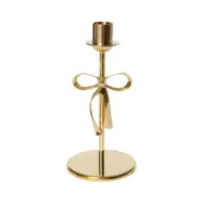 Ljusstake Bow S Guld
