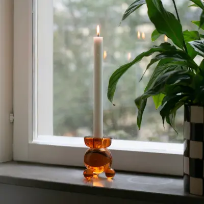 Ljusstake DT Kulan S Amber