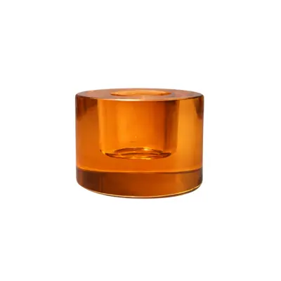 Ljusstake Duett Amber
