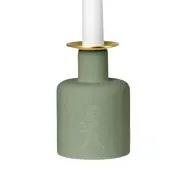 Ljusstake Keramik Grön