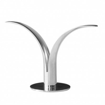 Skultuna Ljusstake Liljan silver