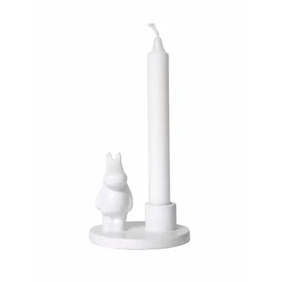 Ljusstake Mumin Vit