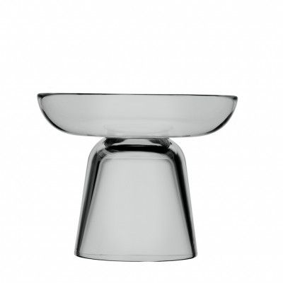 Designtorget Ljusstake Nappula glas grå